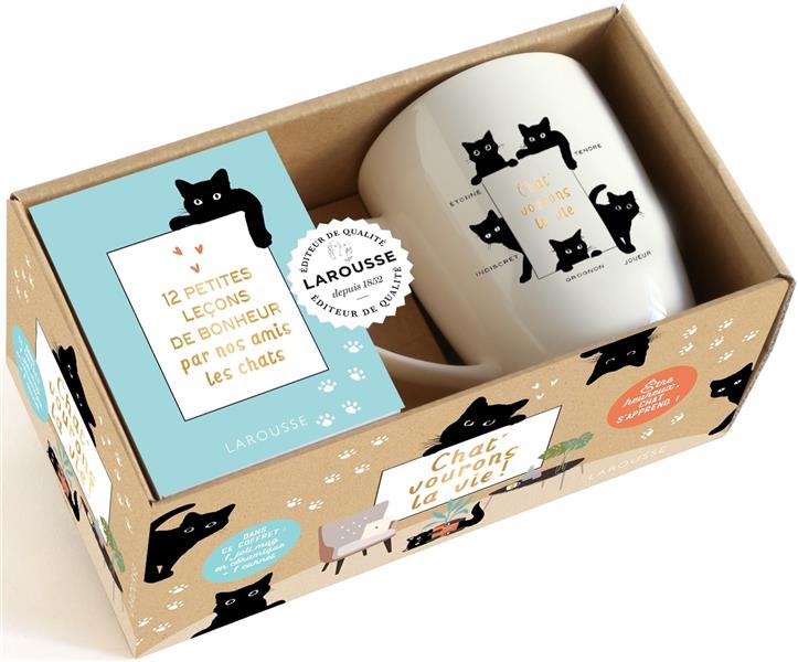 Chat-vourons la vie ! Avec un joli mug en céramique