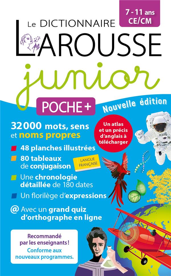 Le dictionnaire Larousse junior poche plus CE/CM