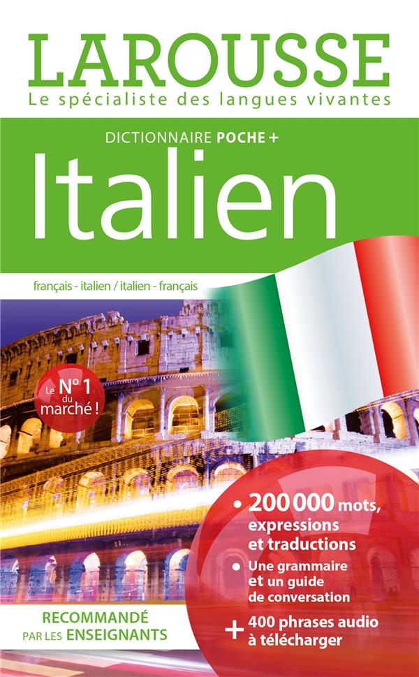 Dictionnaire Larousse poche plus. Français-italien/italien-français