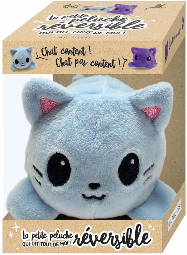 La petite peluche chat réversible qui dit tout de moi !
