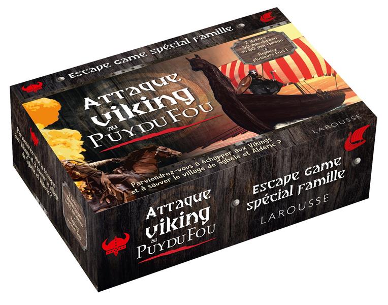 Attaque viking au Puy du Fou. Escape game spécial famille