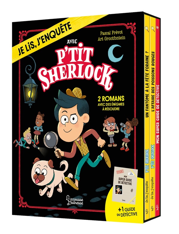 P'tit Sherlock : Coffret en 3 volumes. Un fantôme à la fête foraine ? ; L'affaire des poissons rouge