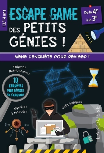Escape game des petits génies ! De la 4e à la 3e