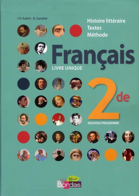 Français 2de nouveau programme. Livre unique grand format