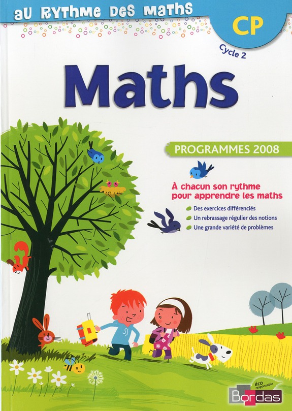 Maths CP. Programmes 2008