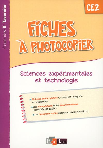 Fiches à photocopier Sciences expérimentales et technologie CE2