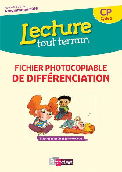 Lecture tout terrain CP. Fichier photocopiable de différenciation