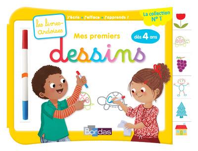 Mes premiers dessins, dès 4 ans. Avec 1 feutre effaçable 2 couleurs