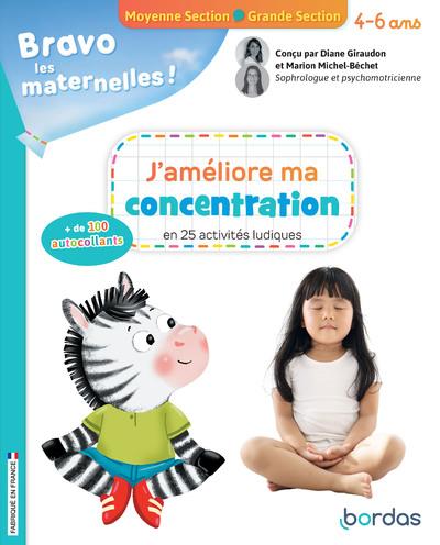 J'améliore ma concentration en 25 activités ludiques Moyenne Section Grande Section. de 100 autoco