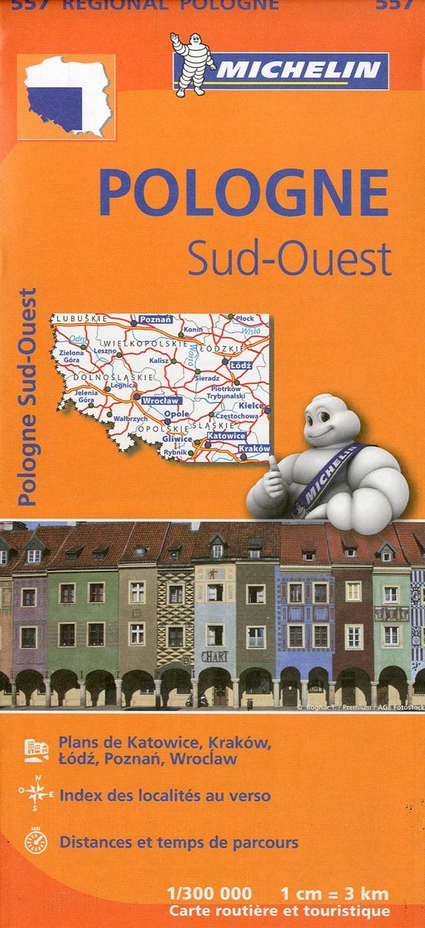 557 Pologne Sud-Ouest / 1/300 000