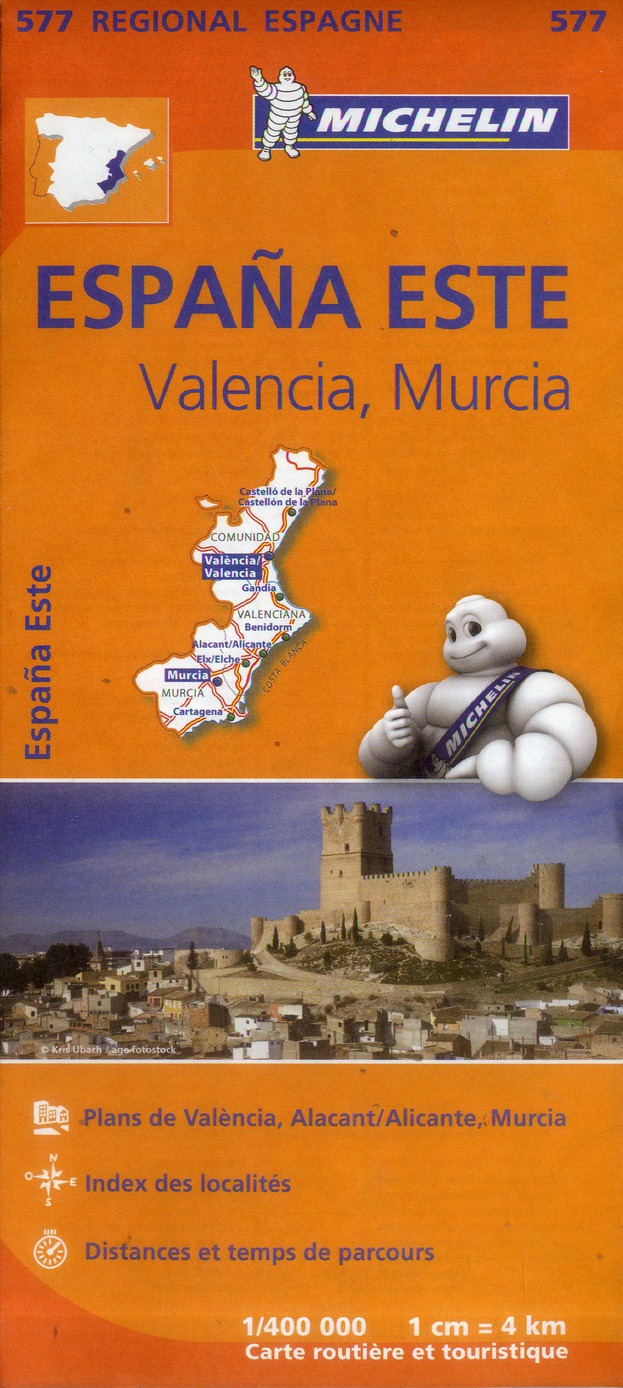 COMUNIDAD VALENCIANA , MURCIA 11577 CARTE ' REGION