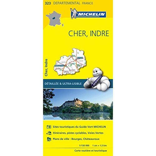 CHER / INDRE 11323 CARTE ' LOCAL ' ( FRANCE ) MICH