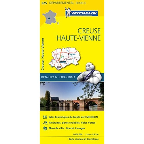 CREUSE / HAUTE - VIENNE 11325 CARTE ' LOCAL ' ( FR