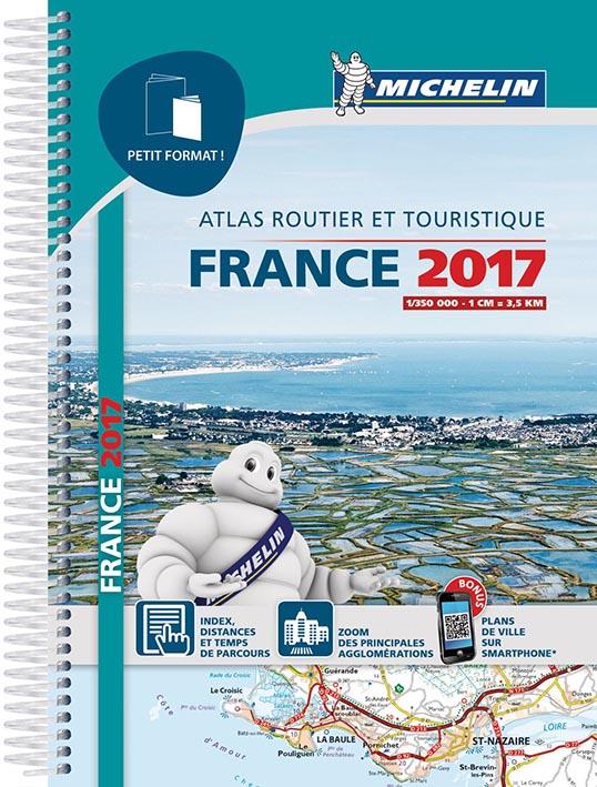 Atlas routier et touristique France 2017 - Petit format 1 350000