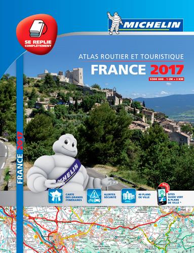 Atlas routier et touristique France 2017 1 200000