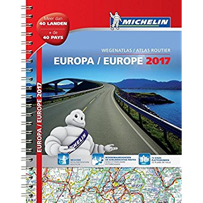 Europe 2017 - Atlas routier / de 40 pays