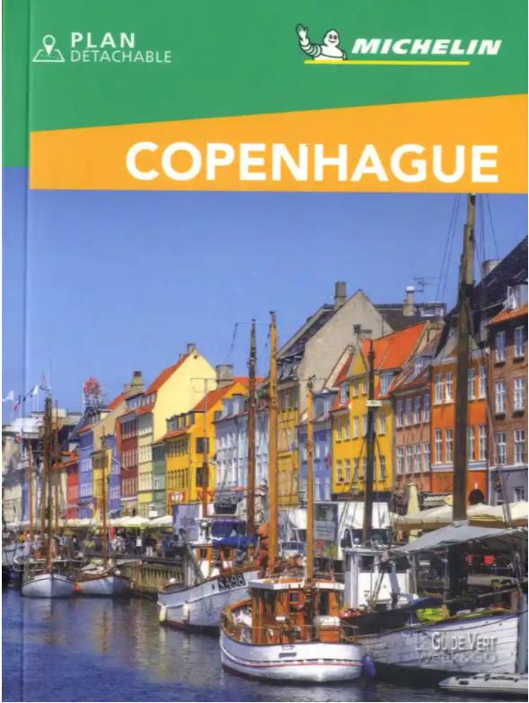 Copenhague. Edition 2021. Avec 1 Plan détachable