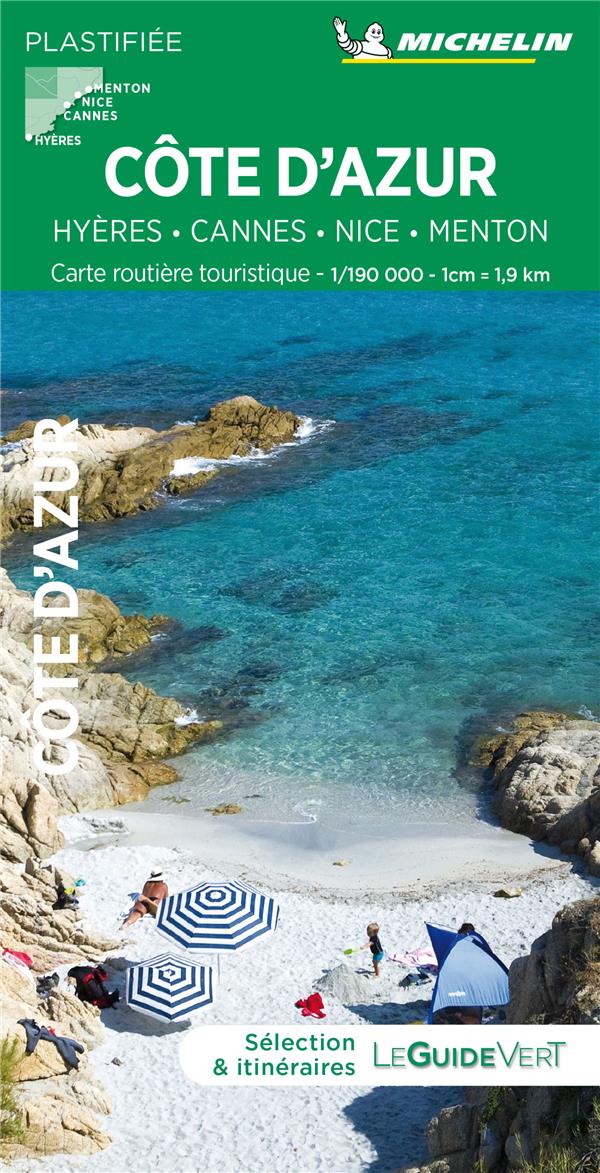 CARTE ROUTIERE TOURISTIQUE COTE D'AZUR