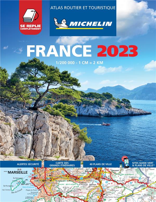 Atlas Routier France 2023 - Tous les services utiles (A4-Multiflex)
