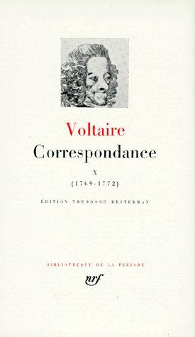 CORRESPONDANCE. Tome 10, Octobre 1769-Juin 1772
