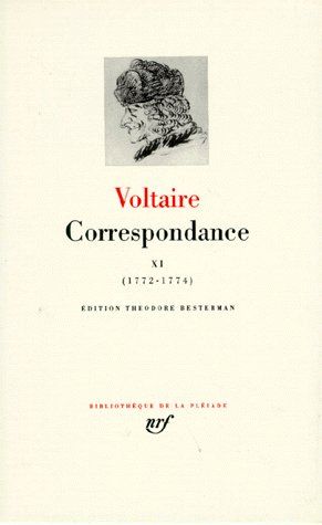 Correspondance. Tome 11, Juillet 1772-Décembre 1774