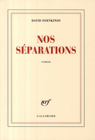 Nos séparations