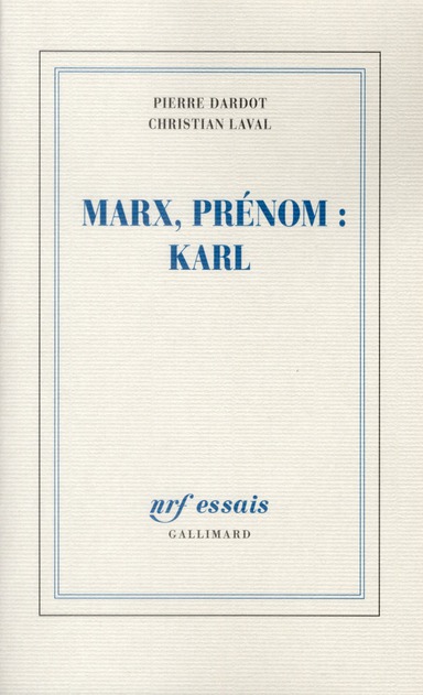 Marx, prénom : Karl