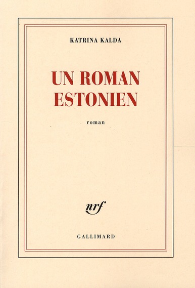 Un roman estonien