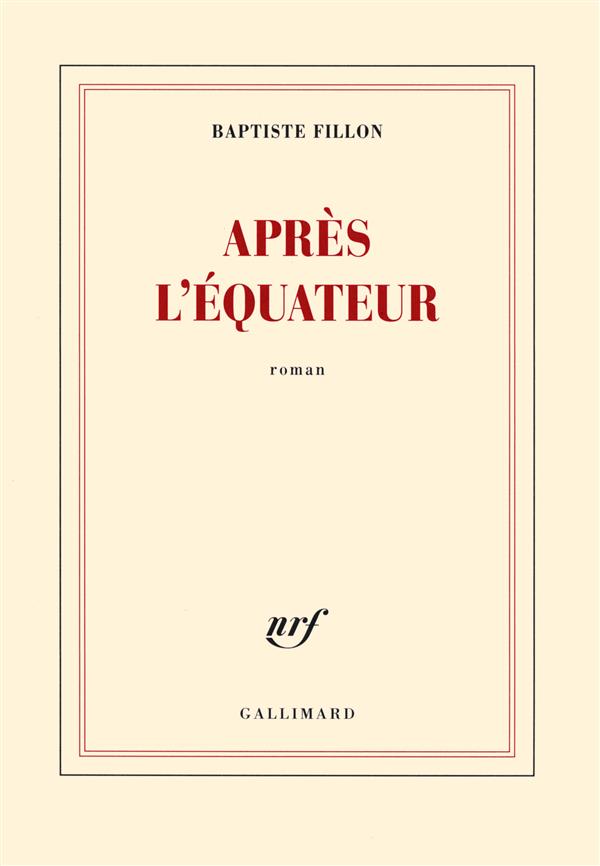 Après l'Equateur
