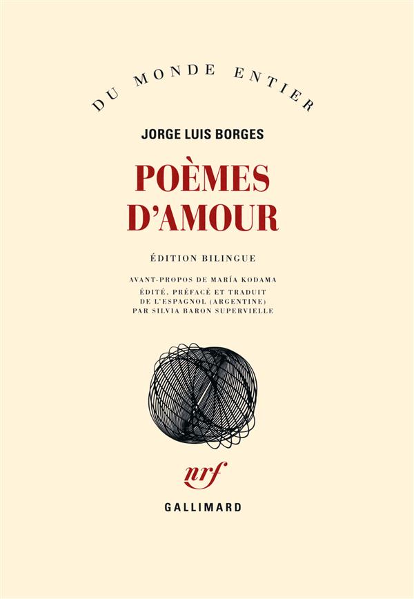 Poèmes d'amour. Edition bilingue français-espagnol