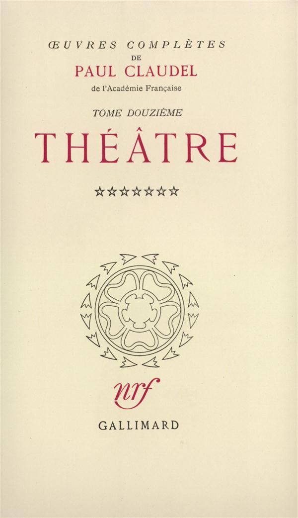 Oeuvres complètes. Tome 12