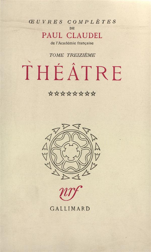 Oeuvres complètes. Tome 13