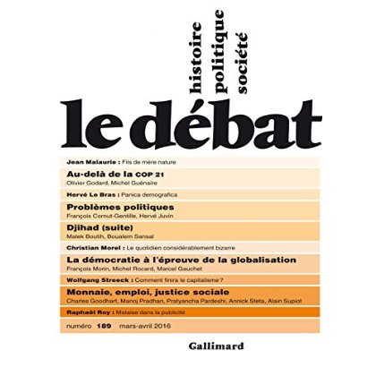 Le Débat N° 189, mars-avril 2016