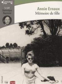 Mémoire de fille. 1 CD audio MP3
