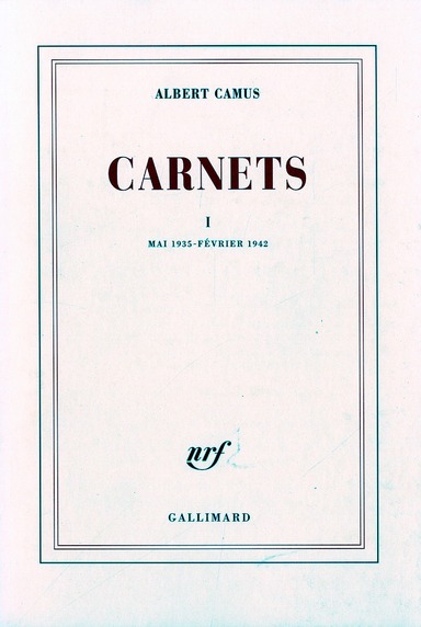 Carnets. Tome 1, Mai 1935-Février 1942