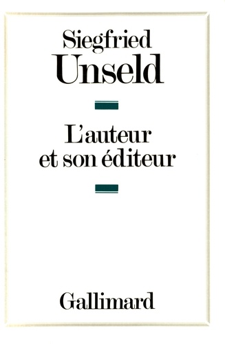 L'auteur et son éditeur
