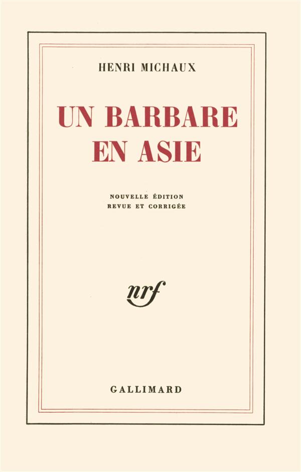 Un barbare en Asie