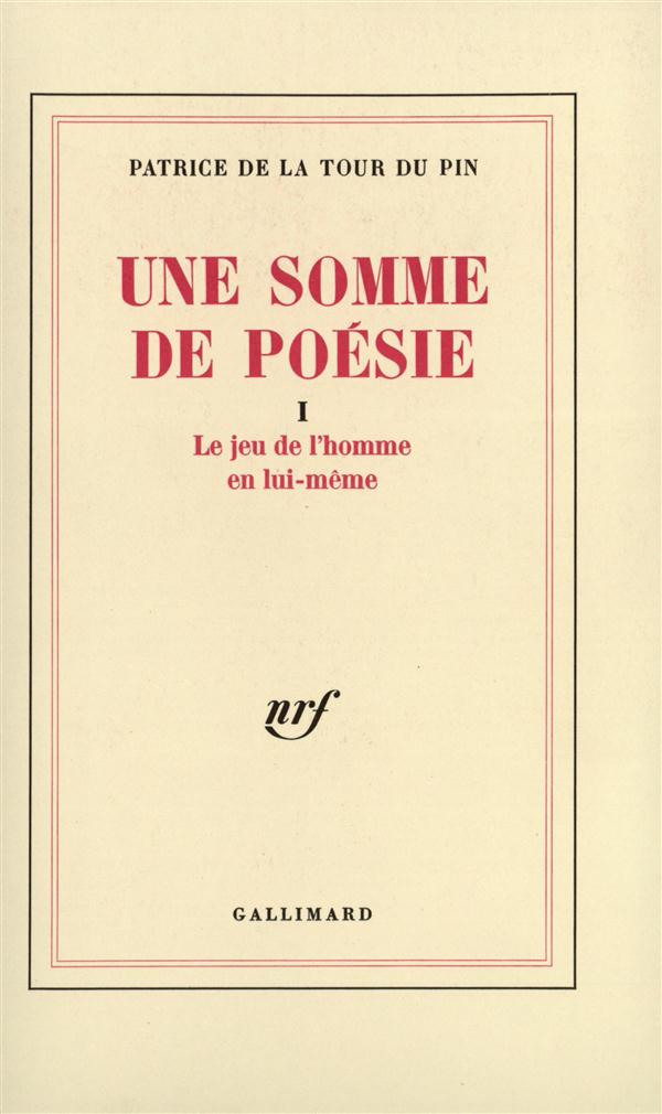 UNE SOMME DE POESIE