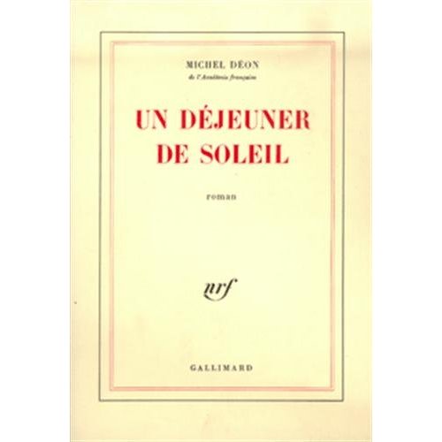 UN DEJEUNER AU SOLEIL