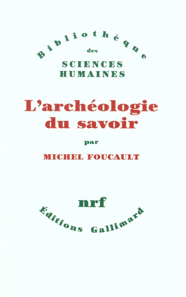 L'archéologie du savoir