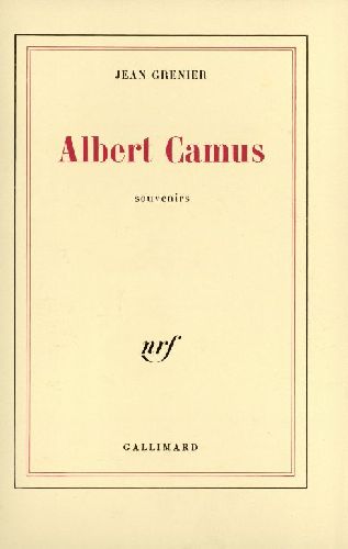 Albert Camus. Souvenirs
