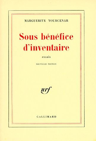 SOUS BENEFICE D'INVENTAIRE. Edition 1998