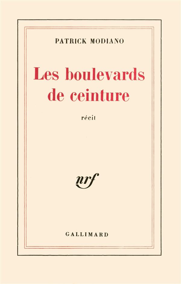 Les boulevards de ceinture