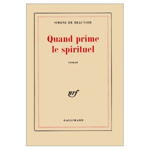 Quand prime le spirituel