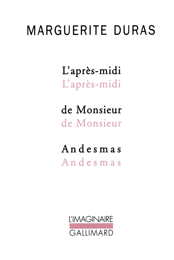 L'après-midi de Monsieur Andesmas