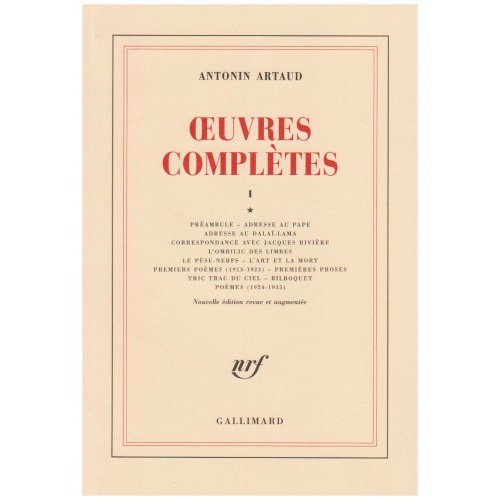 Oeuvres complètes. Tome 1, Edition revue et augmentée
