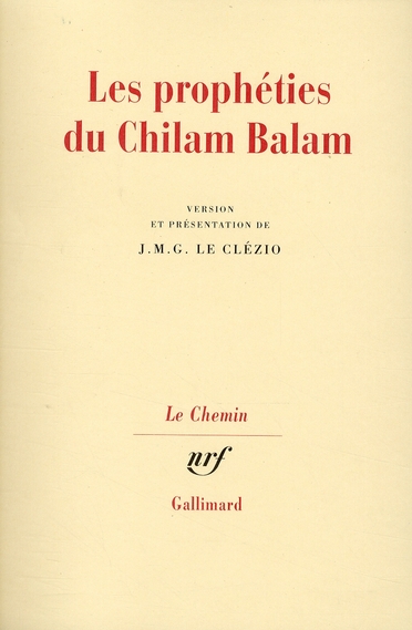 Les prophéties du Chilam Balam