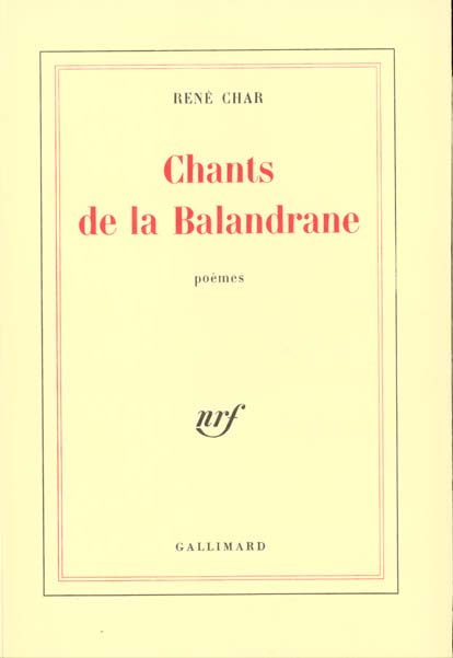 Chants de la Balandrane