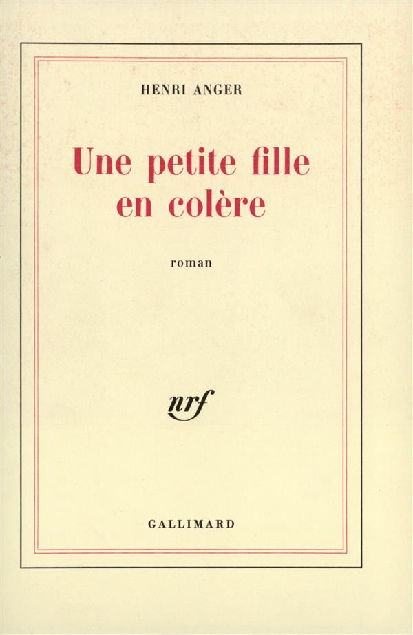 Une petite fille en colère
