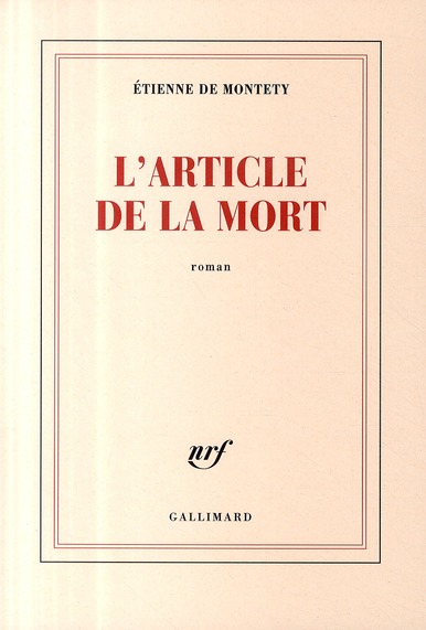 L'article de la mort